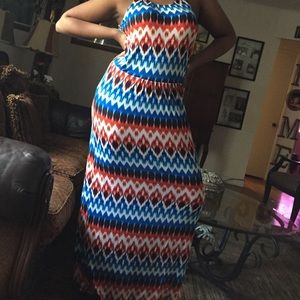Tie-Dye Maxi Dress.