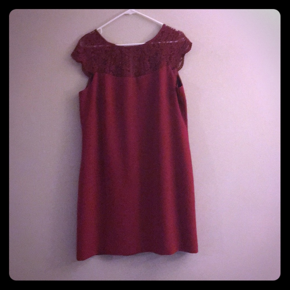 Red dress perfect for holiday parties!!