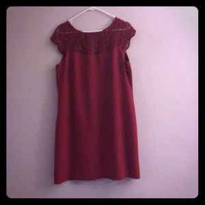 Red dress perfect for holiday parties!!
