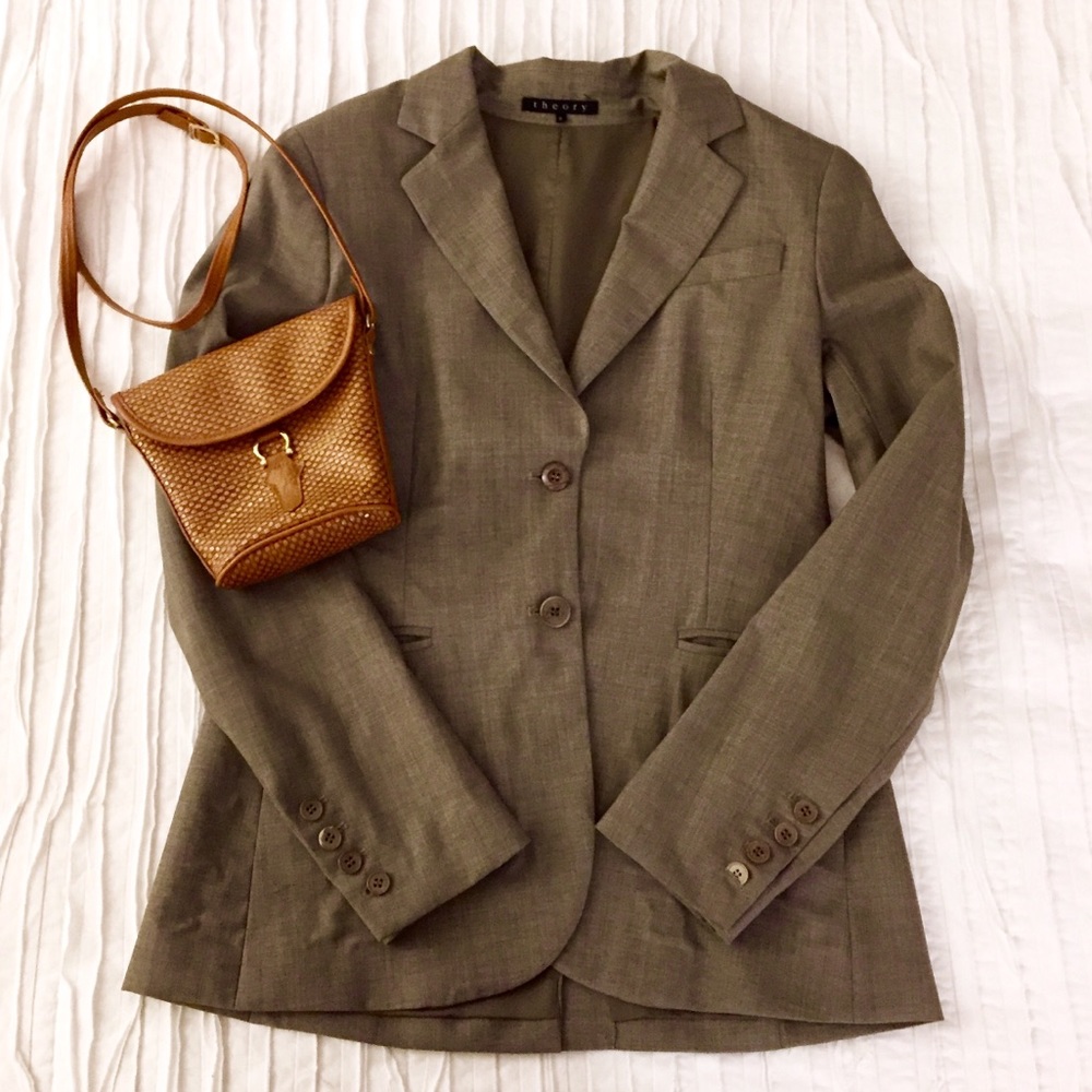 Theory Wool Blend Blazer