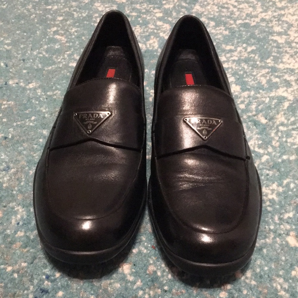 Black Prada Loafers