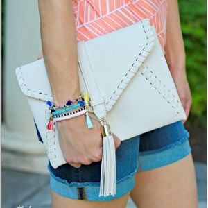 Stitch Fix Faux Leather Crossbody/ Clutch Bag