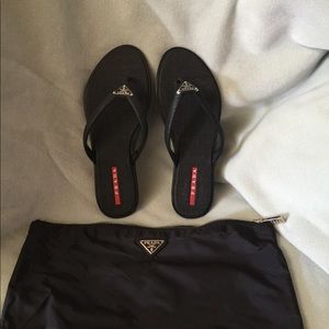 Prada flip flop size 5.5