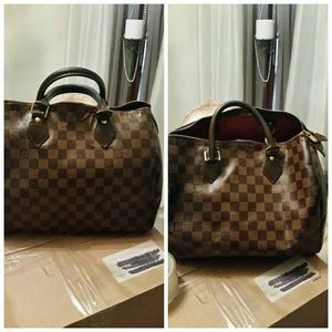 Louis Vuitton Damier EBENE Speedy 30 ( PLS READ