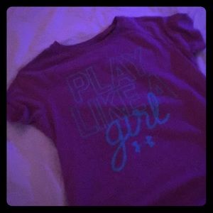 Kids (girls) under armour t-shirt