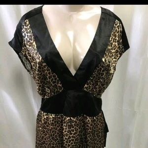 Torrid Satin Vneck Dress