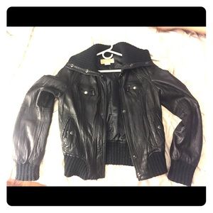 Michael Kors leather jacket