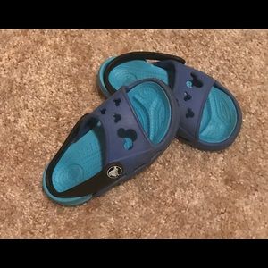 Disney croc sandals