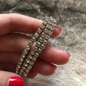 rhinestone bling tennis bracelets (2)