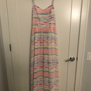 Pastel Jack maxi dress