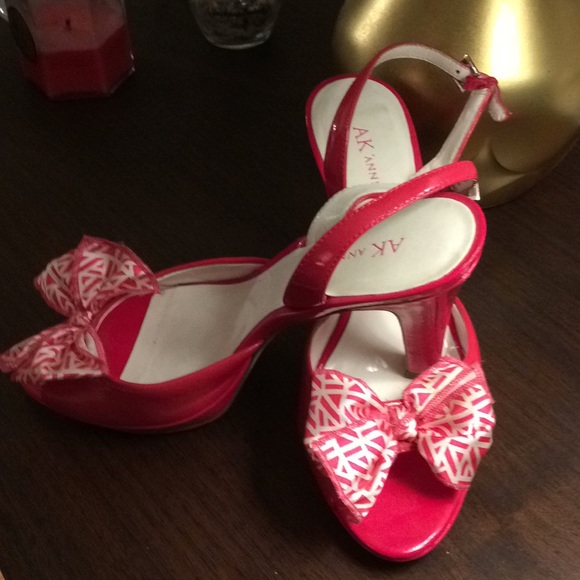 anne klein pink shoes