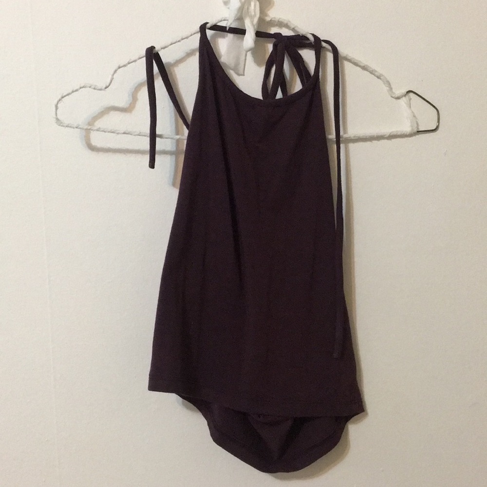 Brandy Melville halter burgundy