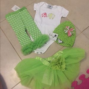 Tutu leggings gift set