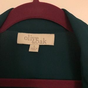 Sheer green Olive & Oak blouse
