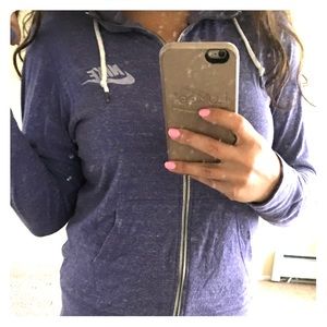 Purple Nike hoodie