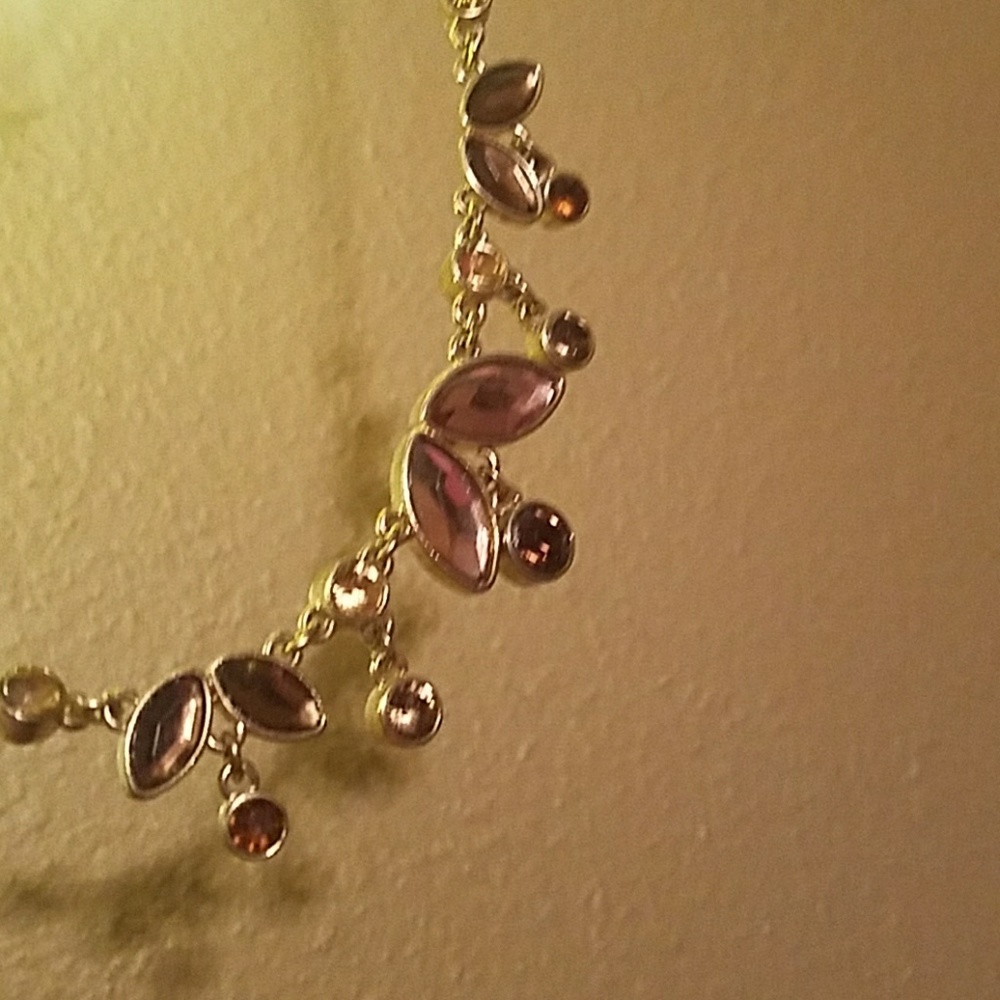 Trendy necklace great for prom or homecoming!