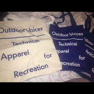 Outdoor voices bags