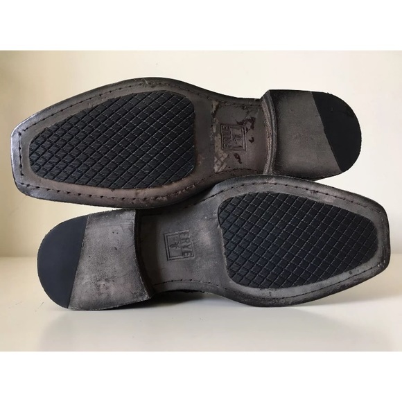 FRYE Veronica Engineer Tall Riding Buckle Boots - Picture 8 of 8