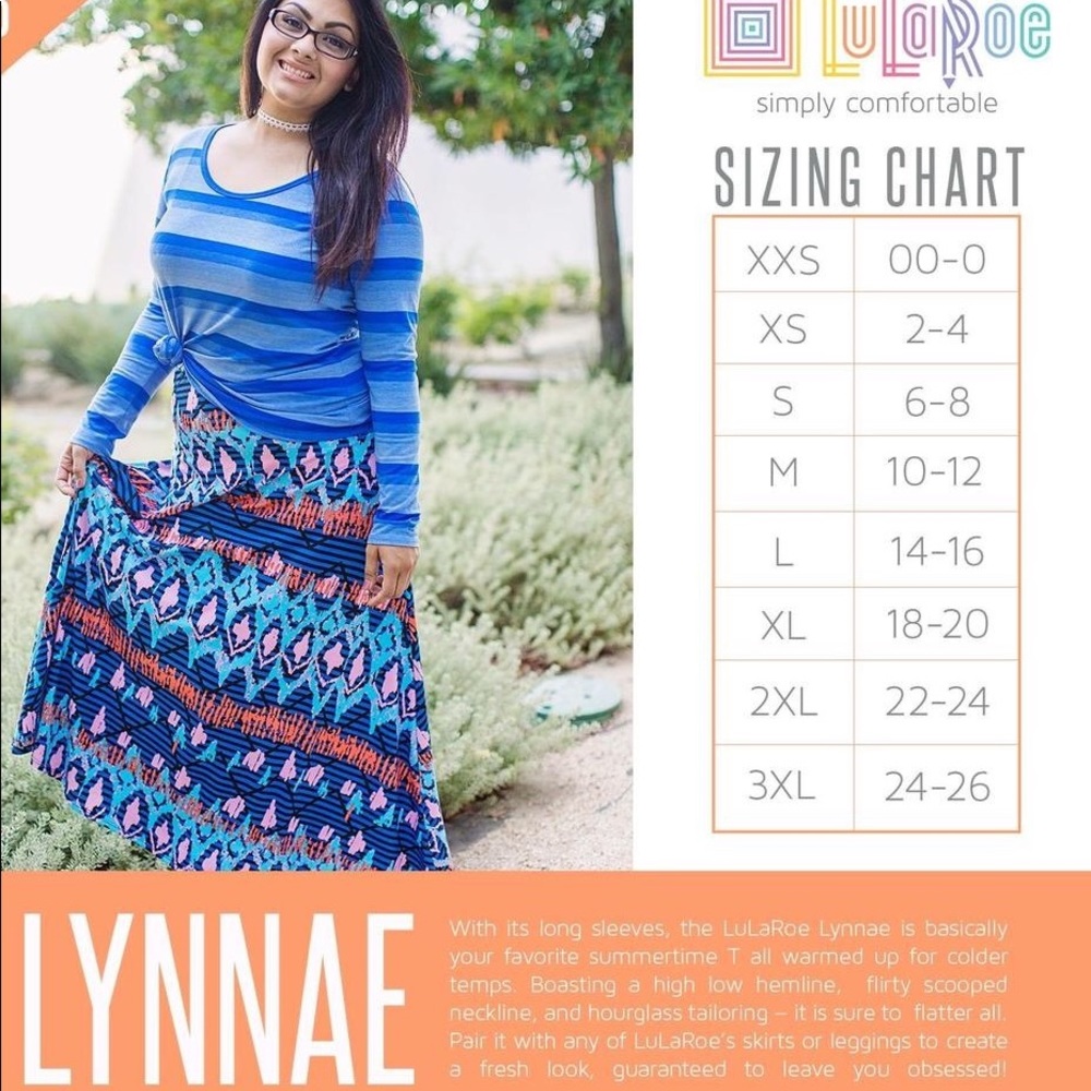 🌹In🌿Lularoe Lynnae Medium NWT - Picture 5 of 5