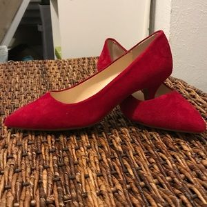 Alex Marie Red Short Heels