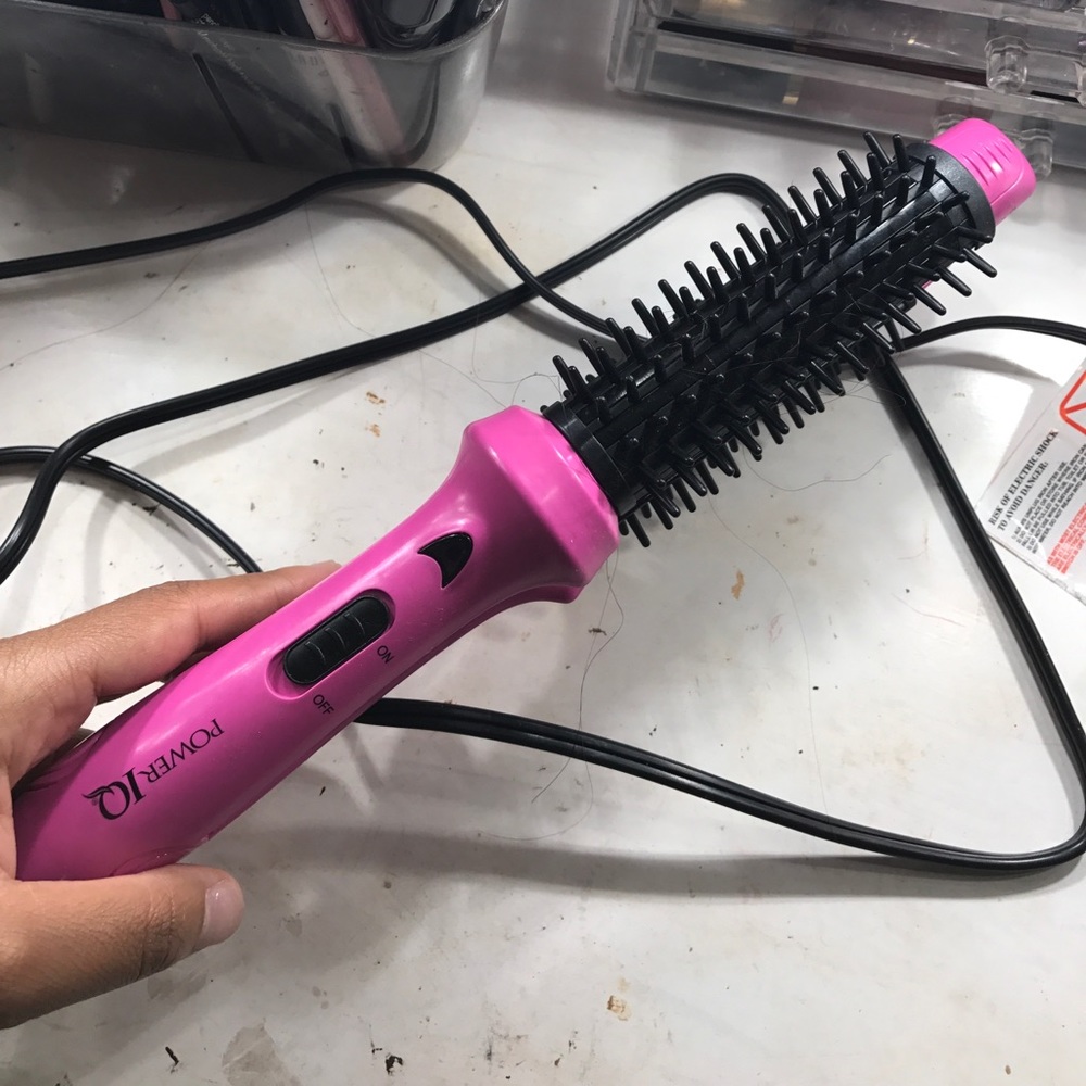Hair brush/straightener