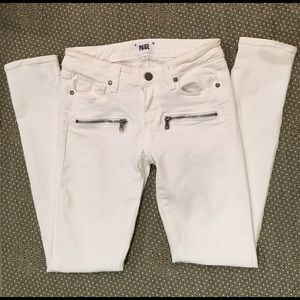 Paige denim white jeans. Size 25
