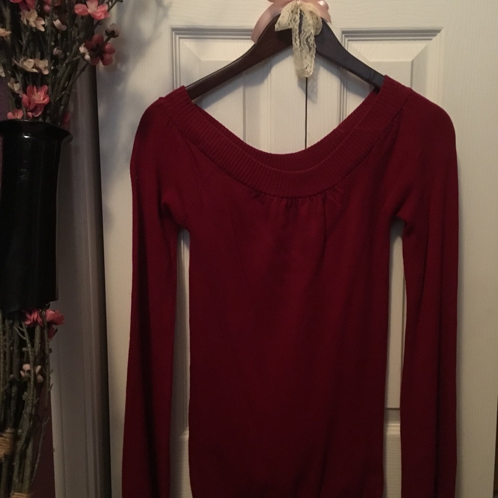 Forever21: red knit sweater