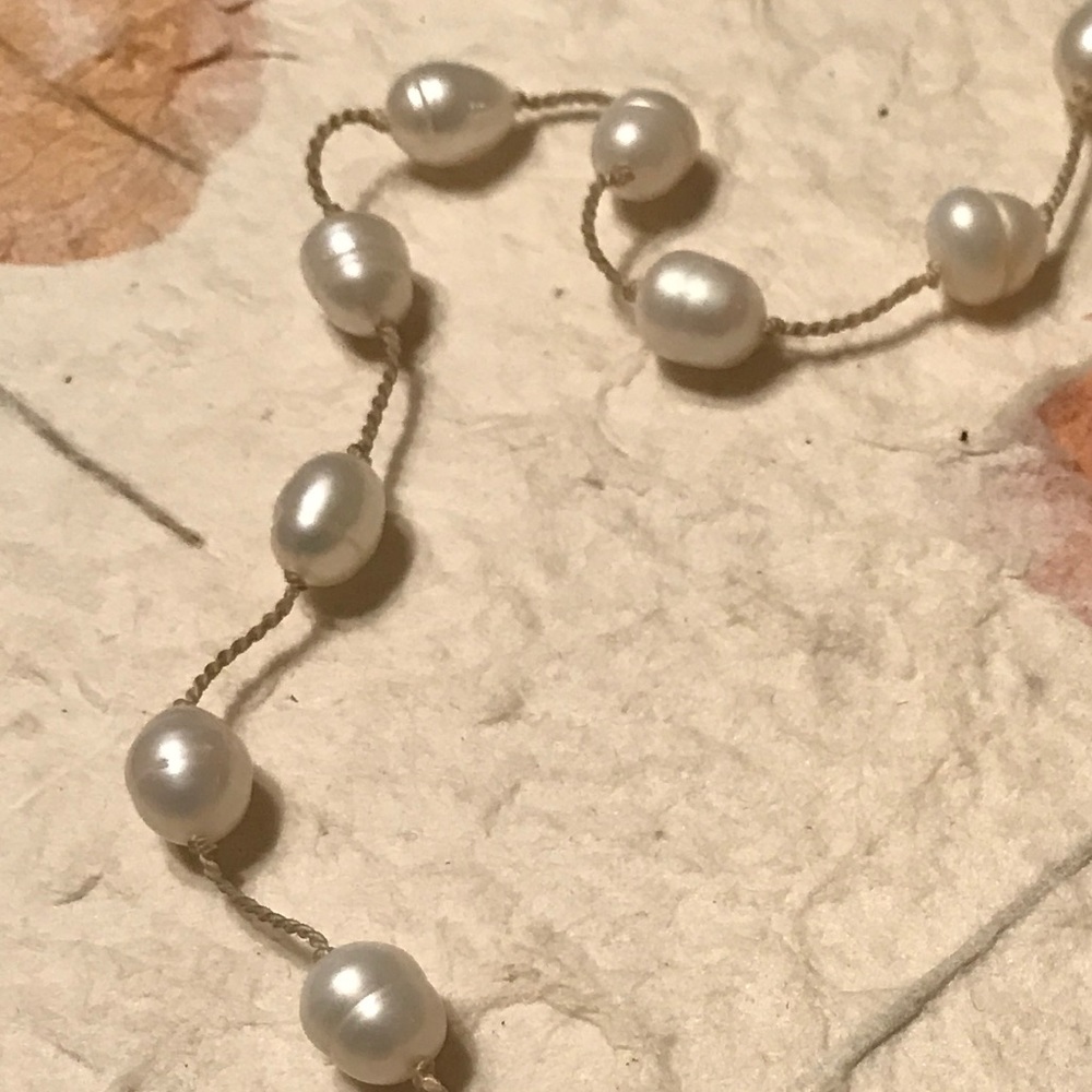 Freshwater Pearls with .925 Sterling Silver Clasp