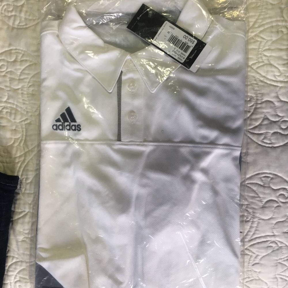 Men's Adidas Dry Fit Short Sleeve Polo