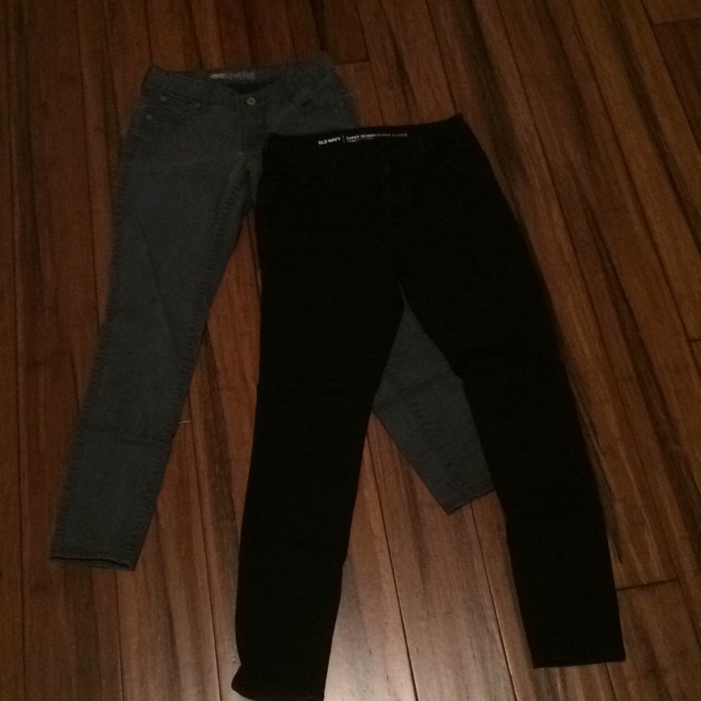 Old navy colored jeans