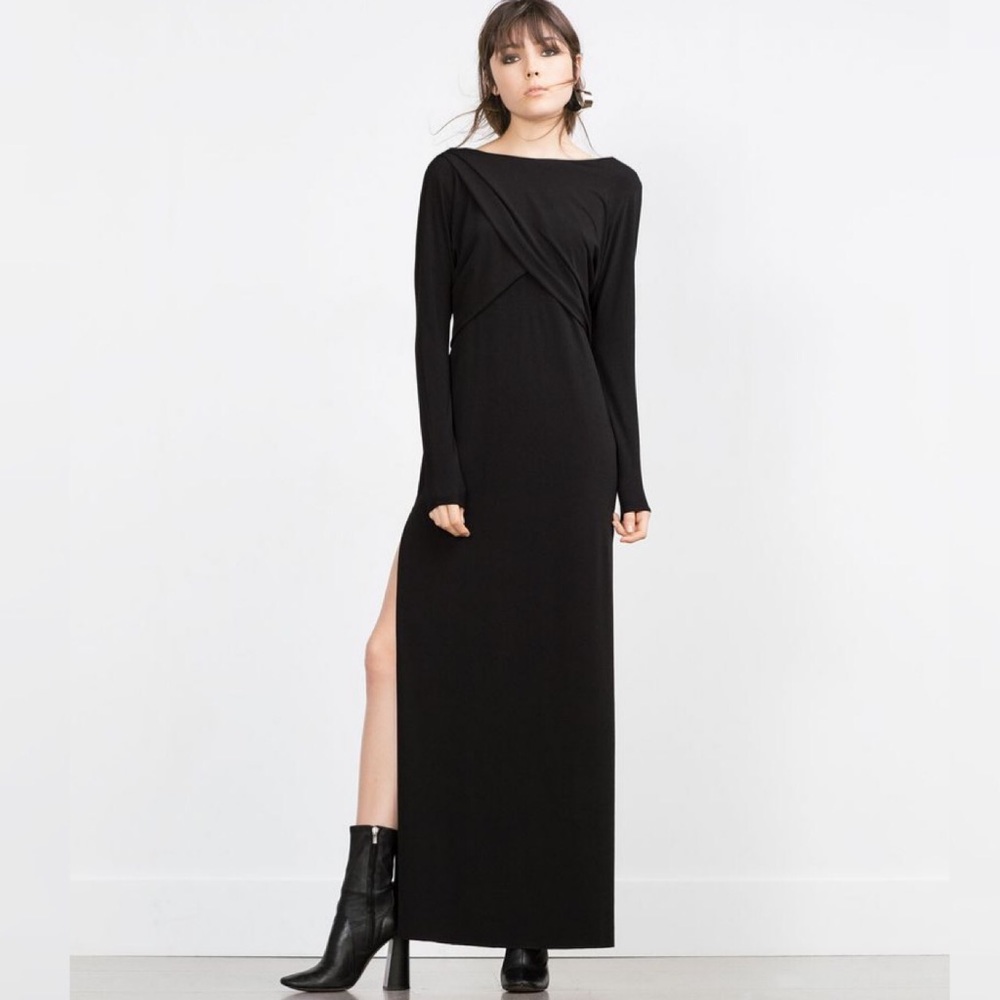 Zara black dress