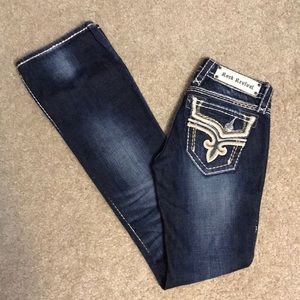 Rock Revival Kai boot cut jeans sz 24