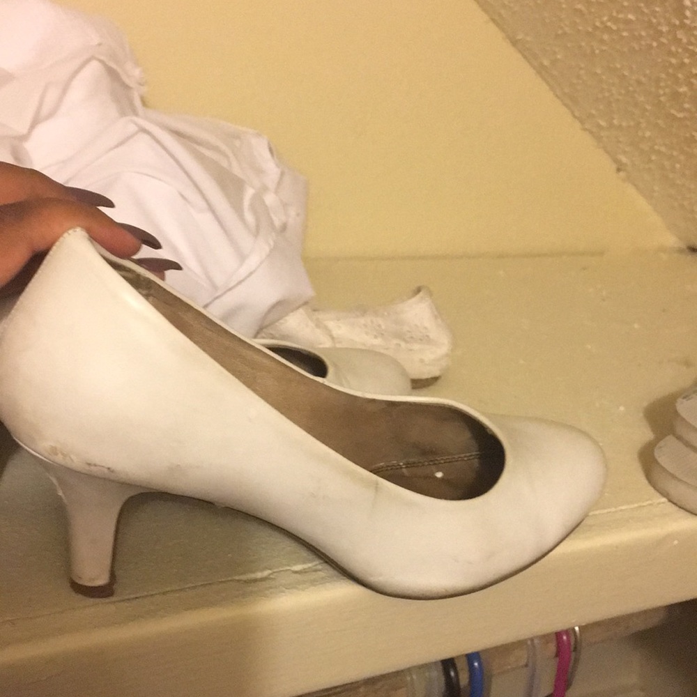 White heels