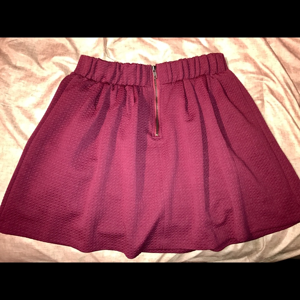 Fall, high-waited, skirt