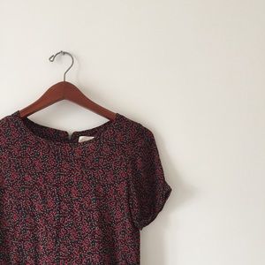 SOLD//Rose asymmetrical top