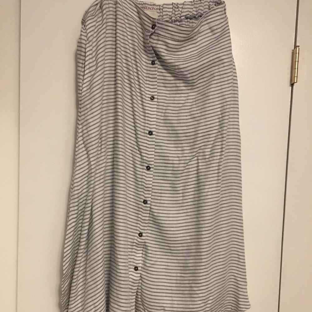 Stripped Maxi skirt