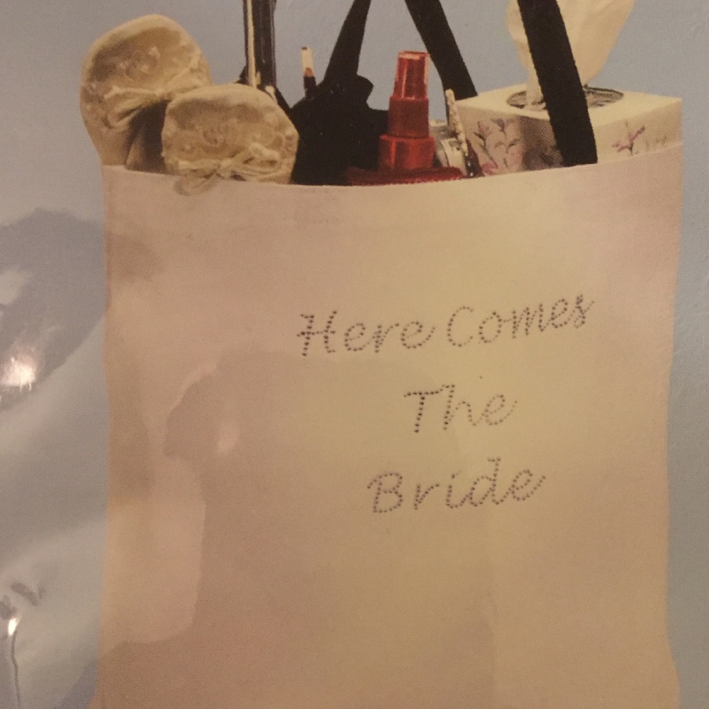 Victoria Lynn Canvas Bridal Tote