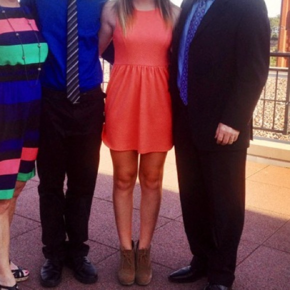 Peach Dress - Picture 2 of 3