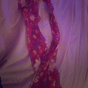 Thin Lacy Sparkly Scarf!!