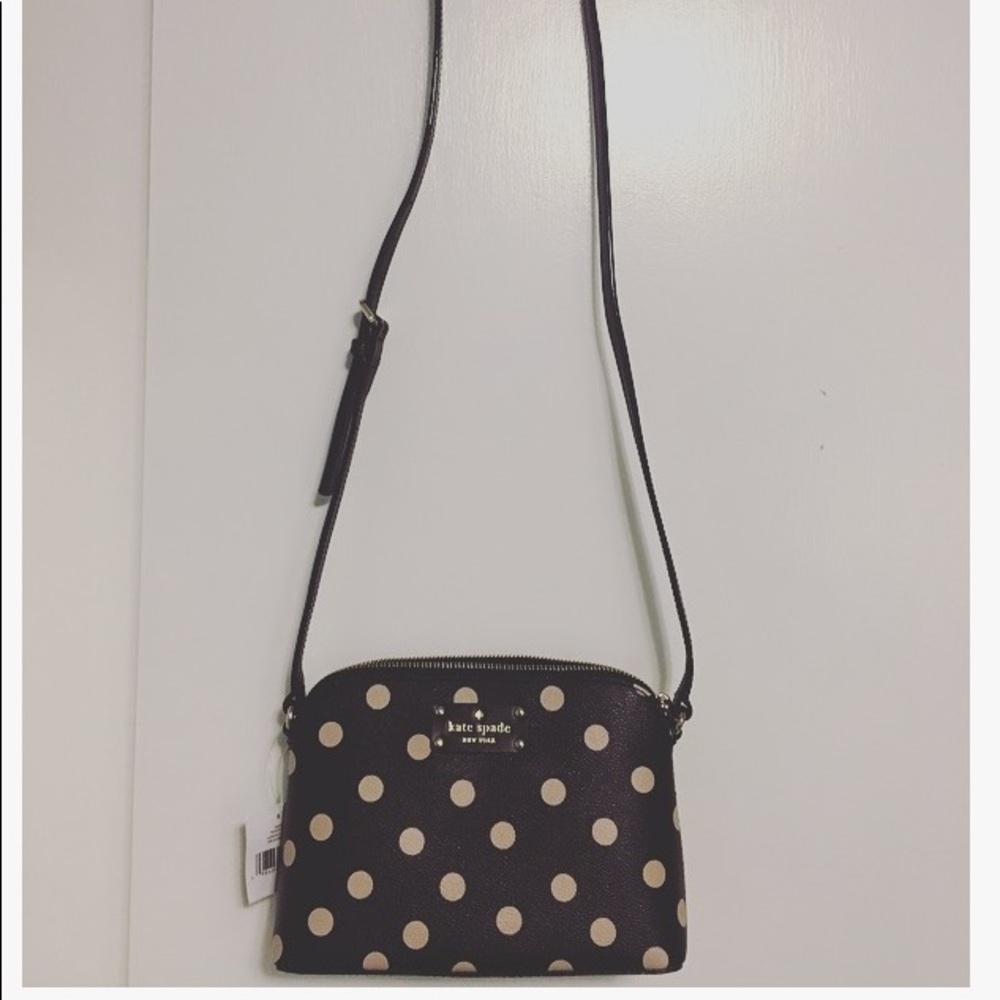 🦄FINAL PRICE 🦄 Kate Spade polka dot crossbody