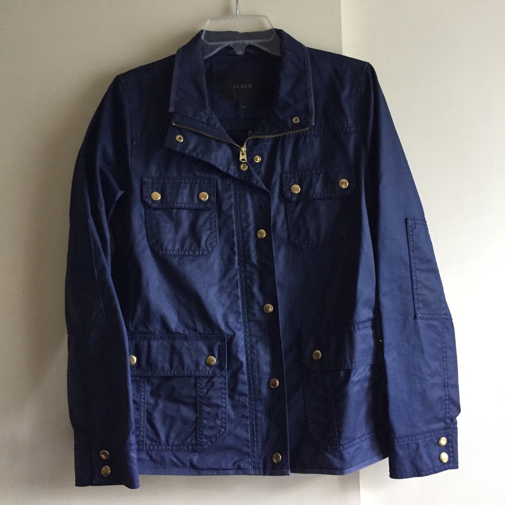 J. Crew Cotton Canvas Jacket, Size M