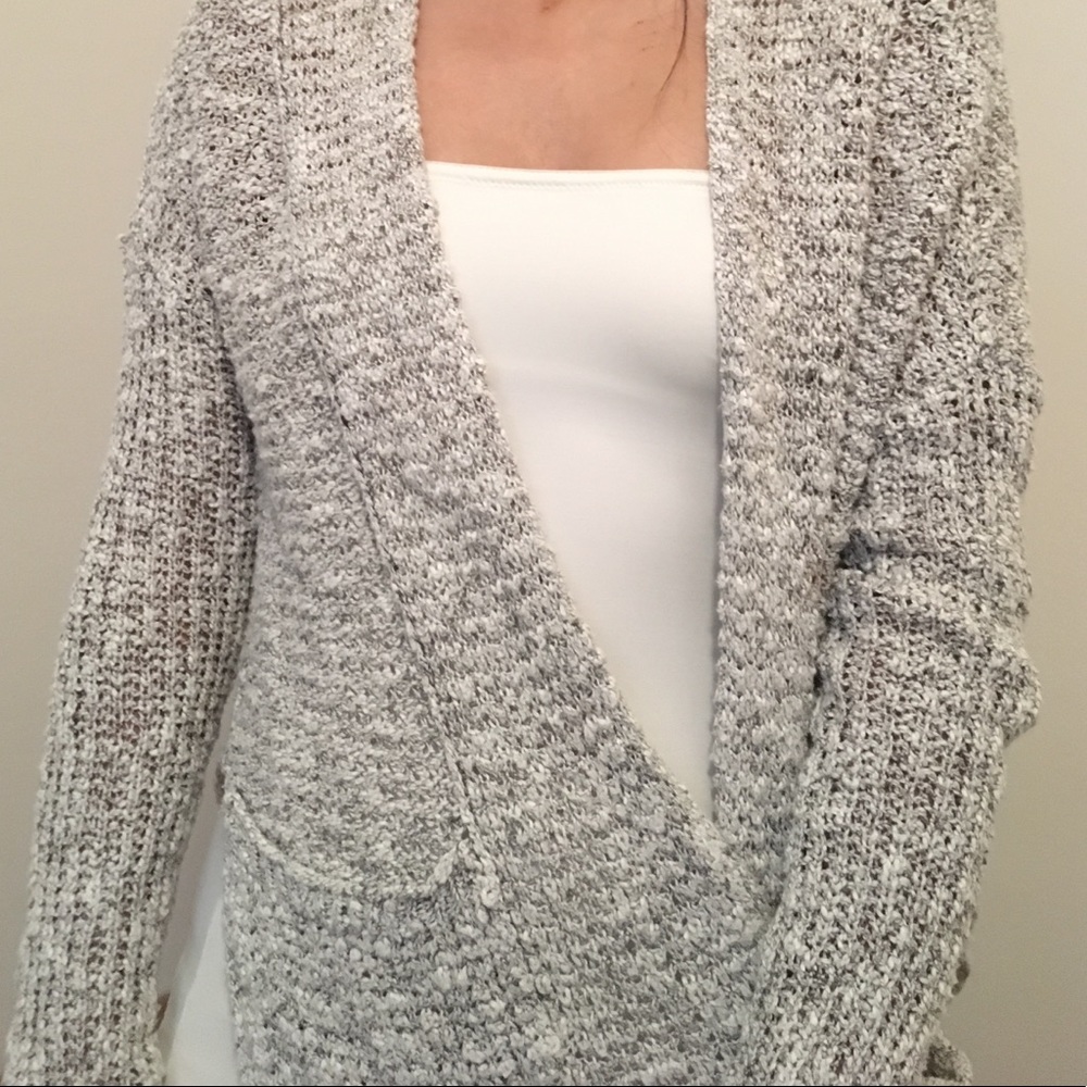 Abercrombie Grey Cardigan