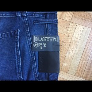 Brand New Men's Jeans - Navy Blue Slim BlankNYC