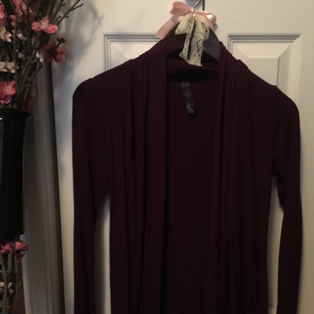 Lush: dark purple cover up