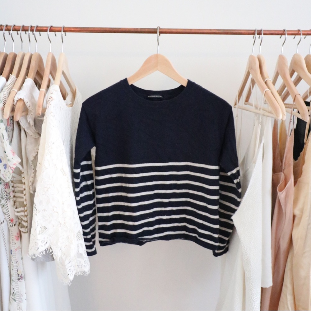 Brandy Melville Breton Sweater