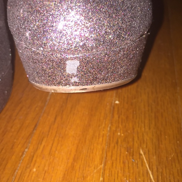 Gold/Purple glitter pumps 👠 - Picture 6 of 8