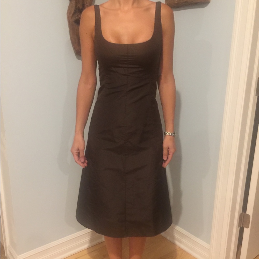 J Crew Brown Party dress, size 0