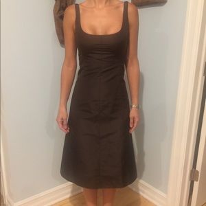 J Crew Brown Party dress, size 0