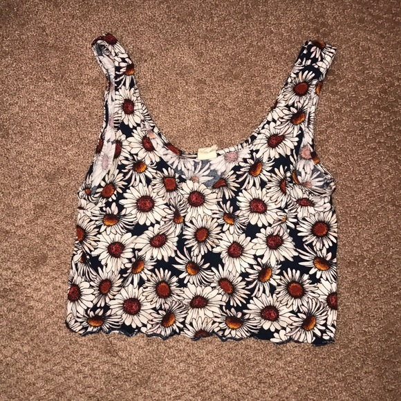 Floral crop top - Picture 1 of 2
