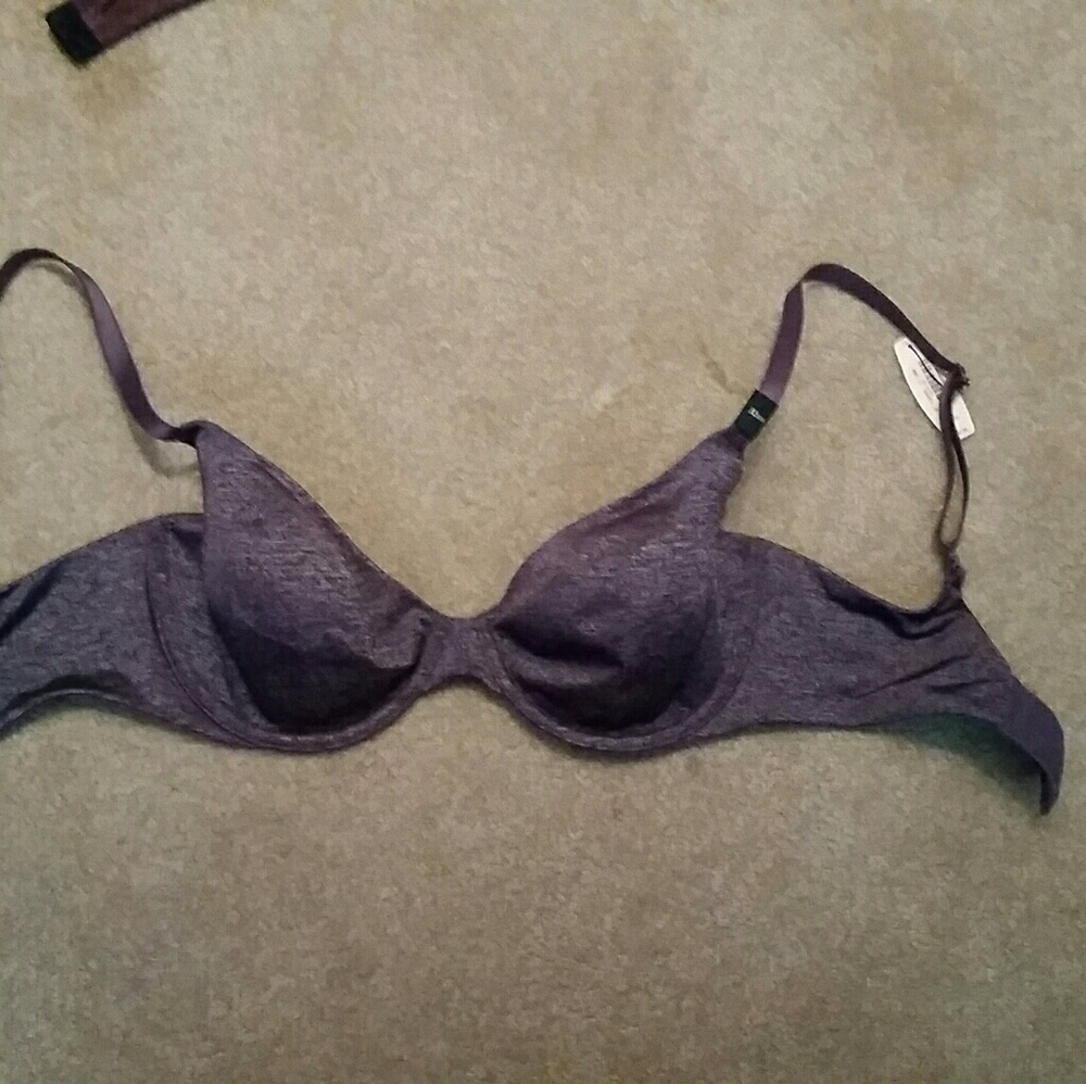Purple bra